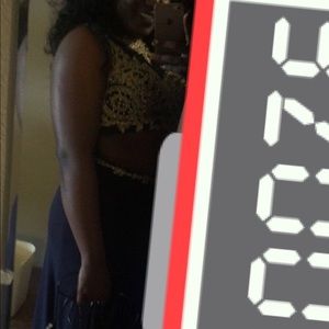 Two Piece Prom Dress
